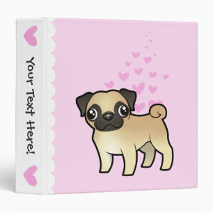 Pug Love Binder
