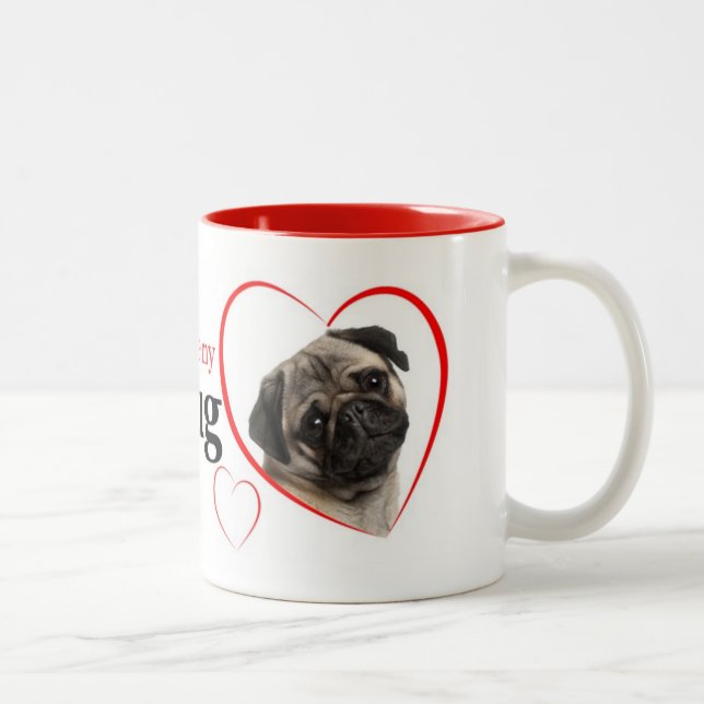 Pug Love Mug (Right)