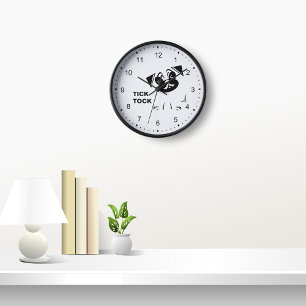 Pug Lover Dog Clock