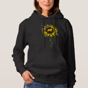 Pug Lover Dog Mom Sunflower Pug Lover Dog Mom Mama Hoodie