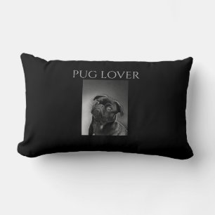 Pug lover Lumbar pillow. Lumbar Pillow