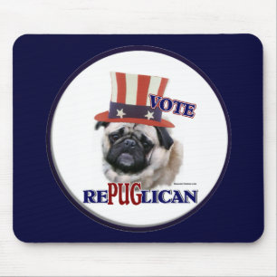 Pug Lovers Gifts Mouse Pad