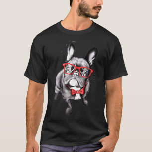 PUG lovers the hipster pug Classic T-Shirt 606