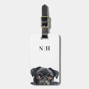 Pug Luggage Tags
