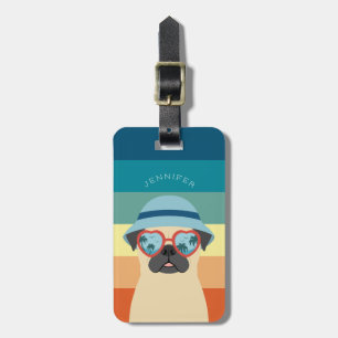 Pug Luggage Tags