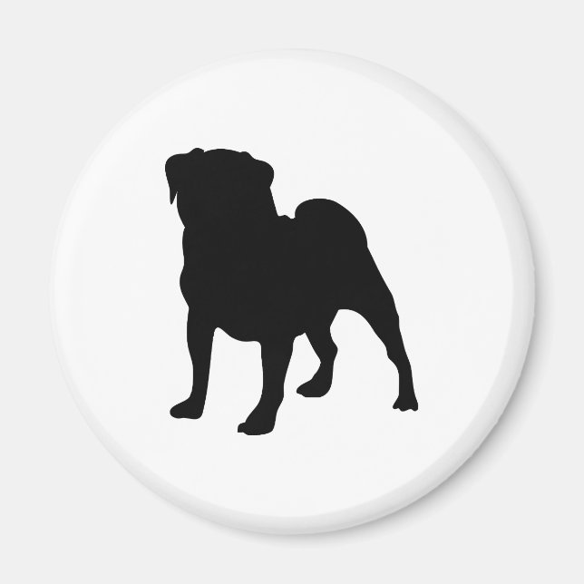 Pug Magnet (Front)