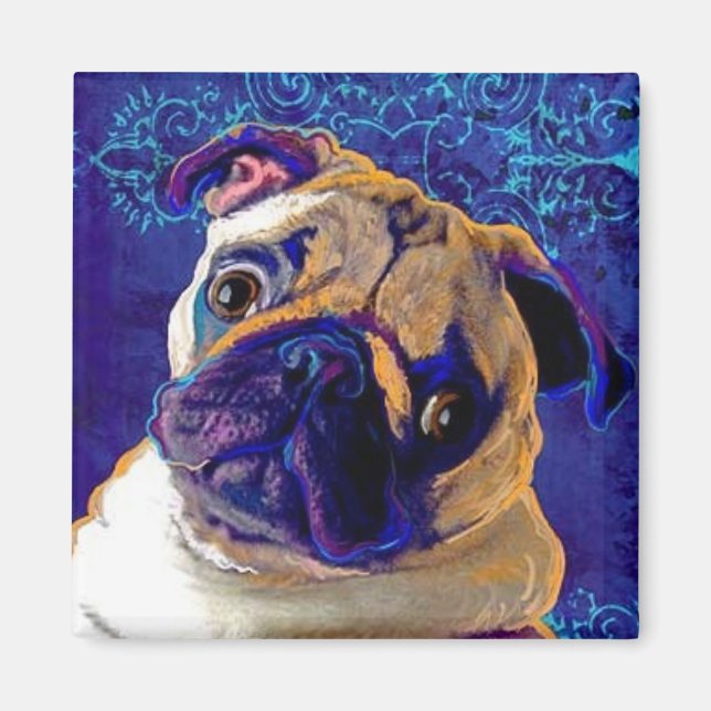 pug magnet (Front)