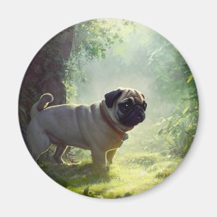 Pug Magnet