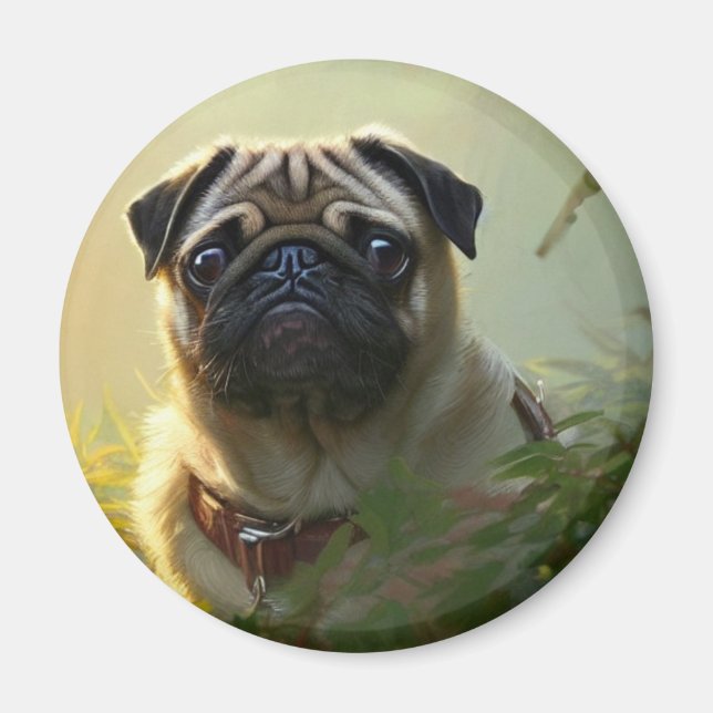 Pug Magnet (Front)
