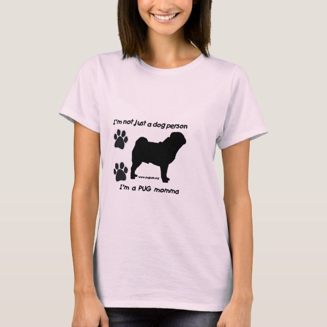 pug mama t shirt (Front)