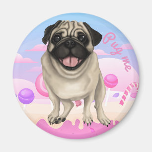 Pug Me Magnet