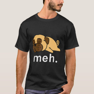 Pug Meh Dog Internet Meme Animal Gifts Women Kids T-Shirt