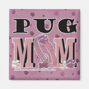 Pug MOM Magnet