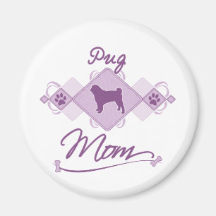 Pug Mom Magnet