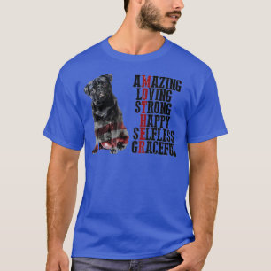 Pug Mom Paw Dog Owner Mother Day  T-Shirt