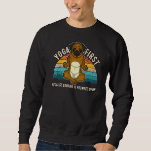 Pug Mops Carlin Dog Breed 36 Sweatshirt