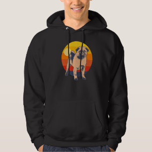 Pug Mops Carlin Dog Breed  37 Hoodie