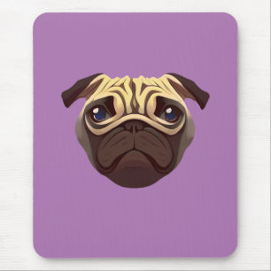 Pug Mouse Pad