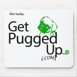 Pug Mouse Pad - Get Lucky
