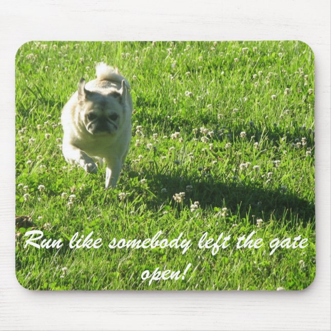 Pug mousepad (Front)