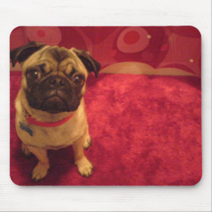 Pug Mousepad Machi