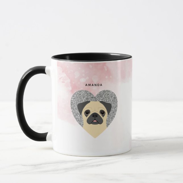 Pug Mugs (Left)