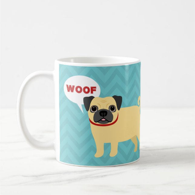 Pug Mugs (Left)
