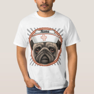 Pug nurse  T-Shirt