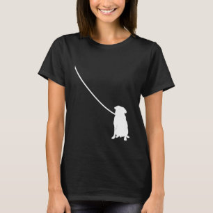 Pug on a Leash Dog Mom Dad Pet Cute Puppy T-Shirt