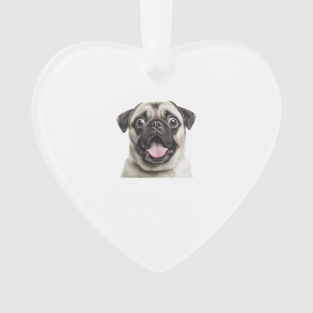 pug ornament (Front)