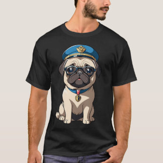 Pug Pilot T-Shirt