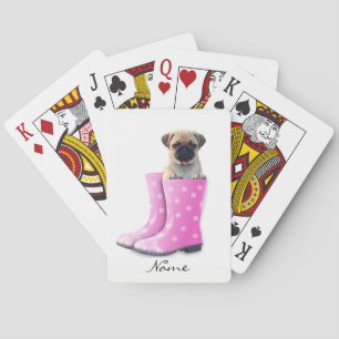 Pug Playing Cards