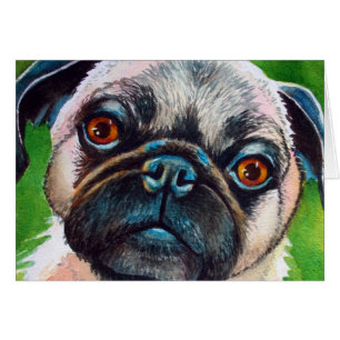 Pug Portrait