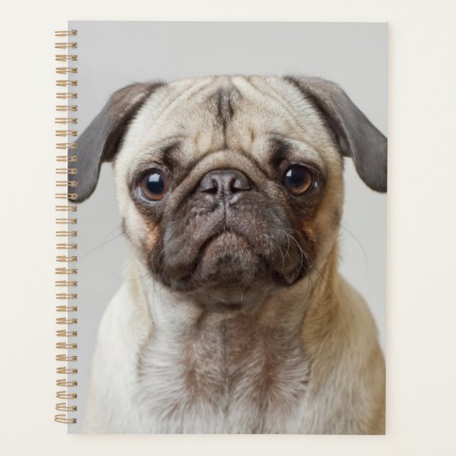 Pug Portrait Planner (Front)