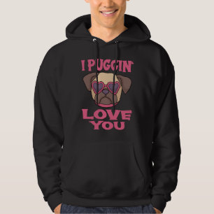 Pug Pun Lover I puggin love you Classic T-Shirt 27 Hoodie