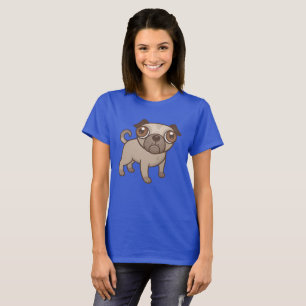 Pug Puppy Cartoon T-Shirt