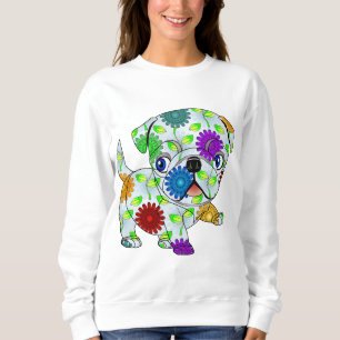 Pug Puppy - Coloured Sweatshirt