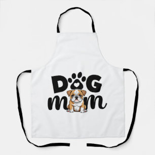 Pug Puppy Dog Mom Dog Lover Apron