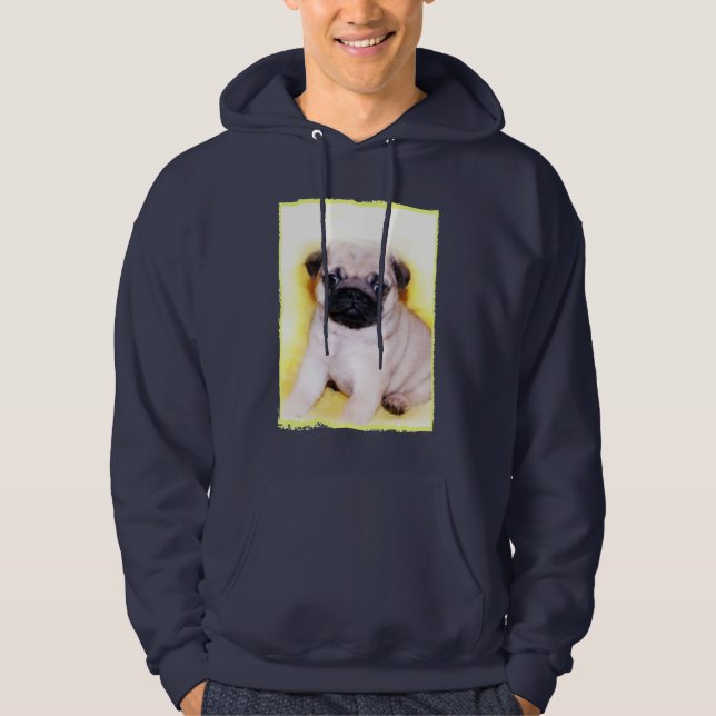 Pug puppy sweatshirt (Front)