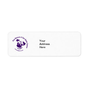 Pug Rescue Logo Purple