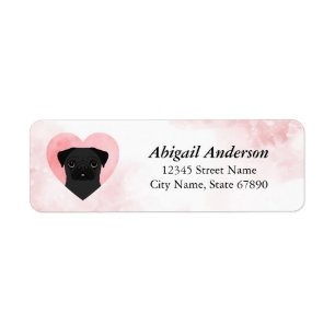 Pug Return Address Labels