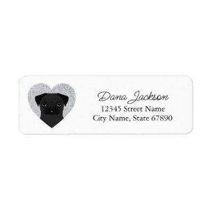 Pug Return Address Labels