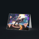 Pug riding dinosaur unicorn in space card<br><div class="desc">Pug riding dinosaur unicorn in space
pug dinosaur dog t-rex,
scary pizzeria delicious pet,
food pizza puppy paw,
t rex carnivorous fur,
tyrannosaurus adorable funny cute,
jurassic infinity planet creature,
hunter galaxy star cosmos ,
sky universe space animal ,
dino predator wild powerful,
t-rex pug dinosaur dog , </div>