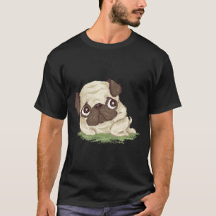 Pug shy Essential 674 T-Shirt