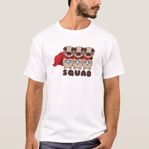 Pug Squad Pugs To The Rescue Men's Tee