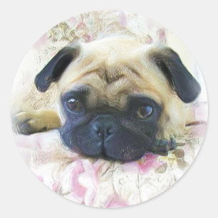 Pug stickers