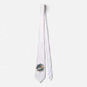 Pug Surfer Dude Tie
