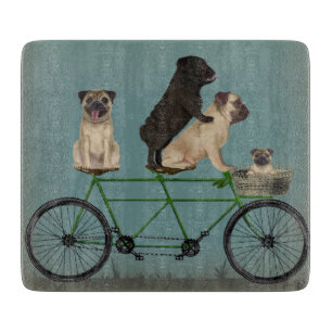 Pug Tandem Cutting Board