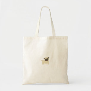 Pug the world tote bag