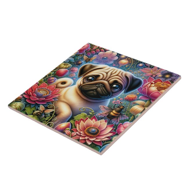 Pug Tile (Side)